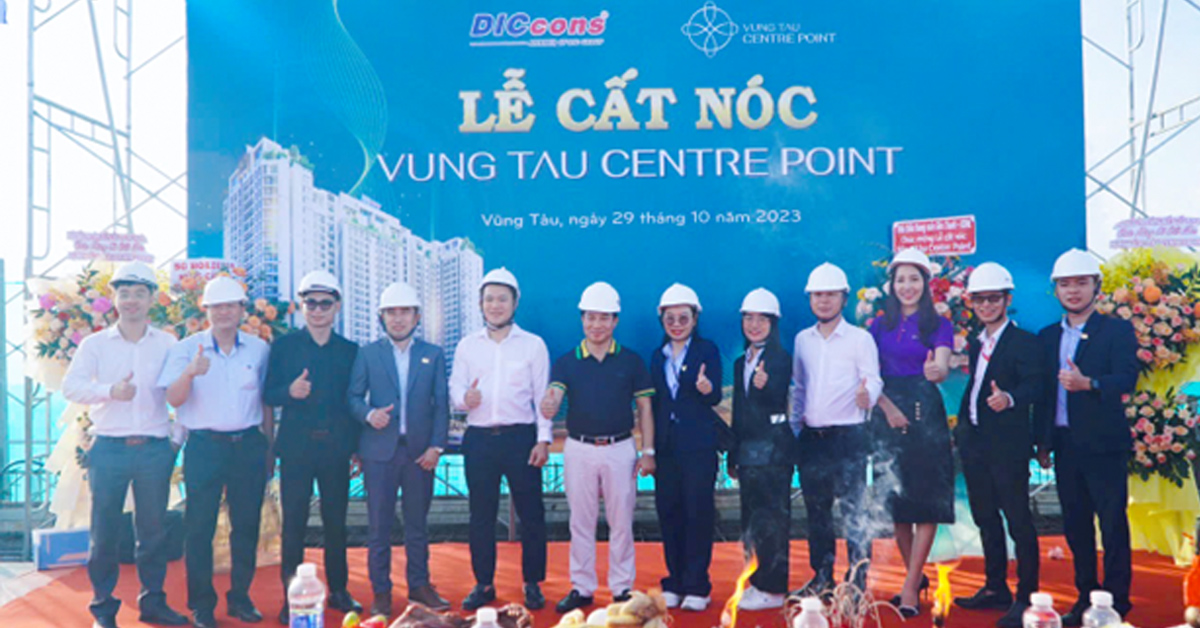 Lễ cất nóc dự án Vũng Tàu Centre Point