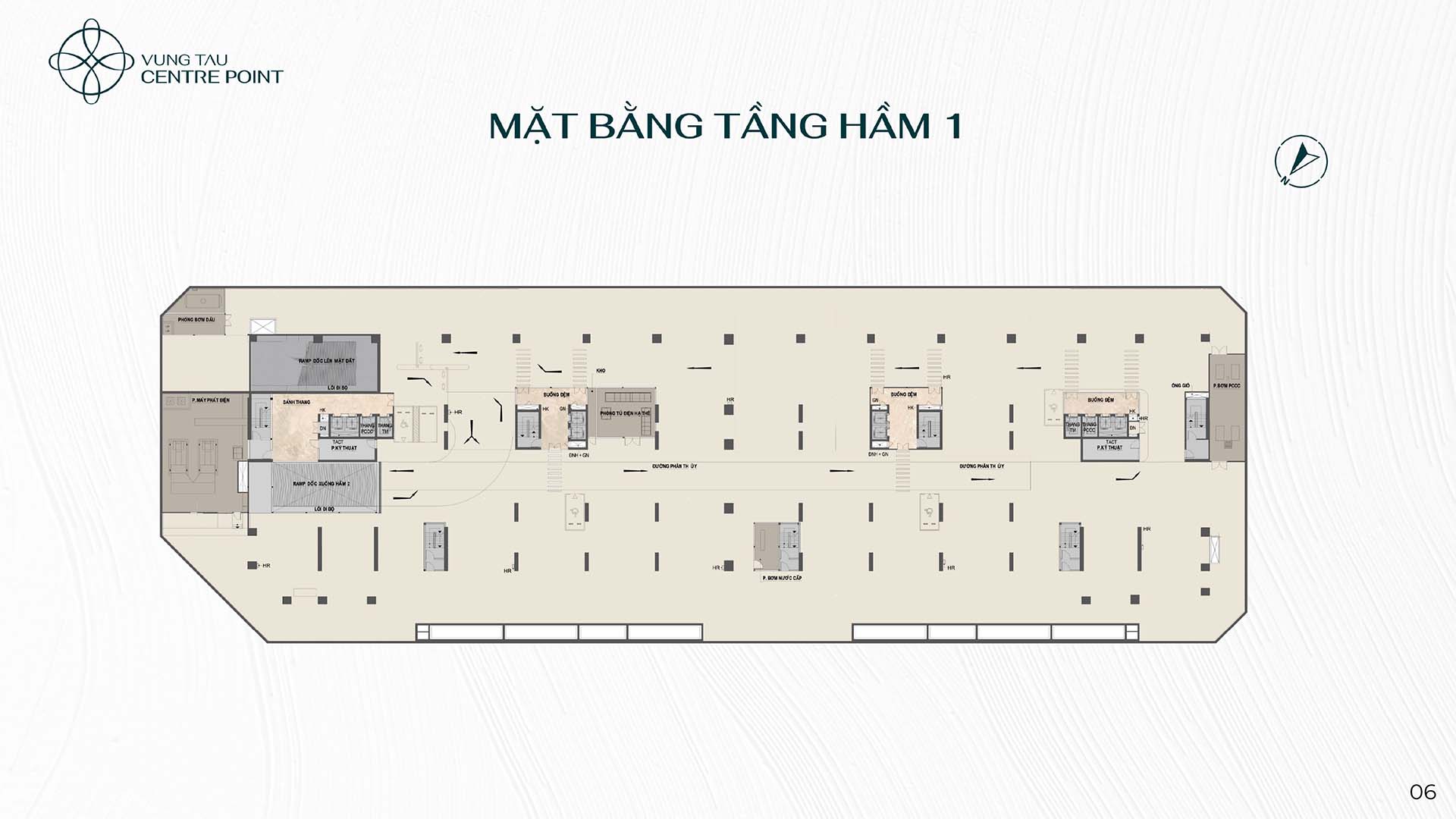 Mặt bằng dự án Vũng Tàu Centre Point