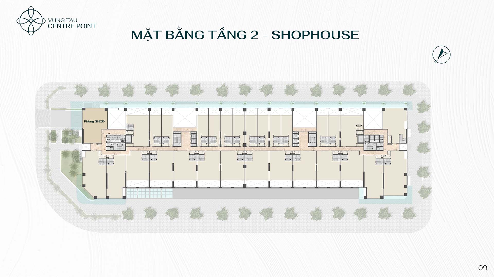 Mặt bằng dự án Vũng Tàu Centre Point