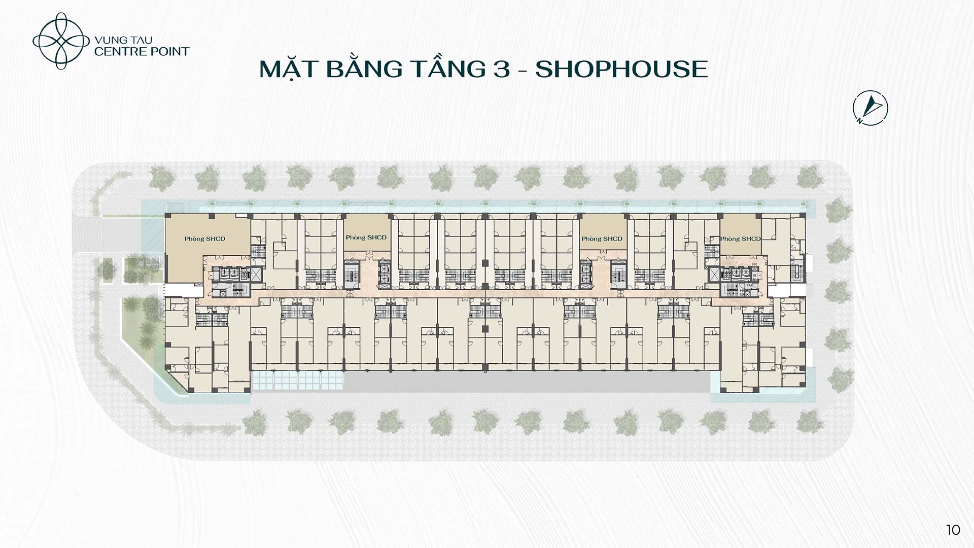 Mặt bằng dự án Vũng Tàu Centre Point