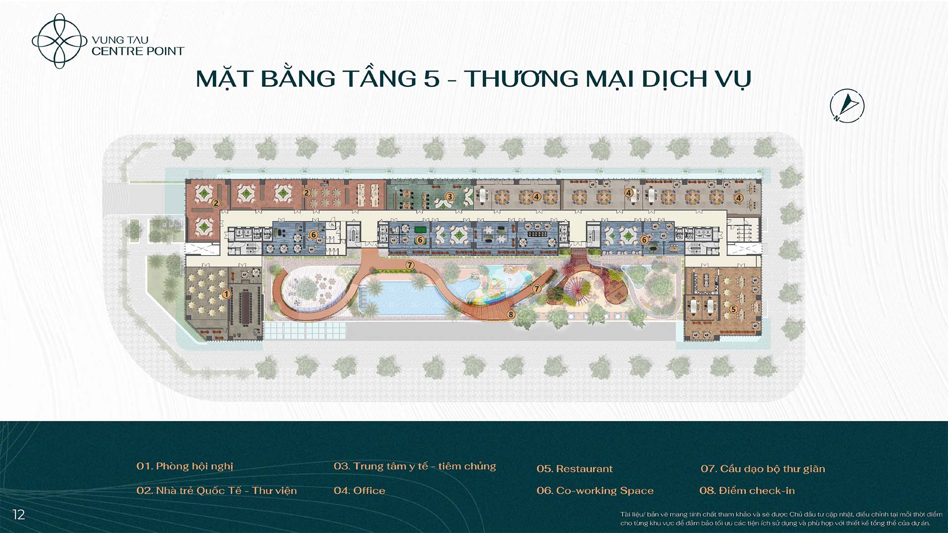 Mặt bằng dự án Vũng Tàu Centre Point