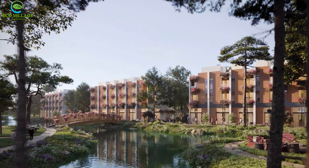 Thiết kế nhà mẫu dự án Eco Village Saigon River