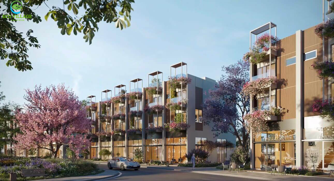 Thiết kế nhà mẫu dự án Eco Village Saigon River