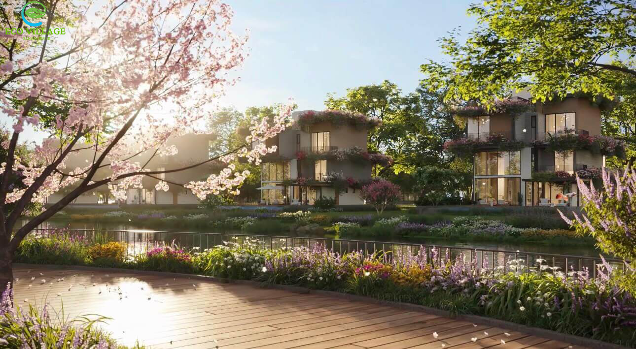 Thiết kế nhà mẫu dự án Eco Village Saigon River