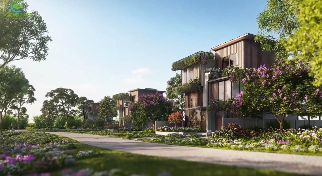 Thiết kế nhà mẫu dự án Eco Village Saigon River